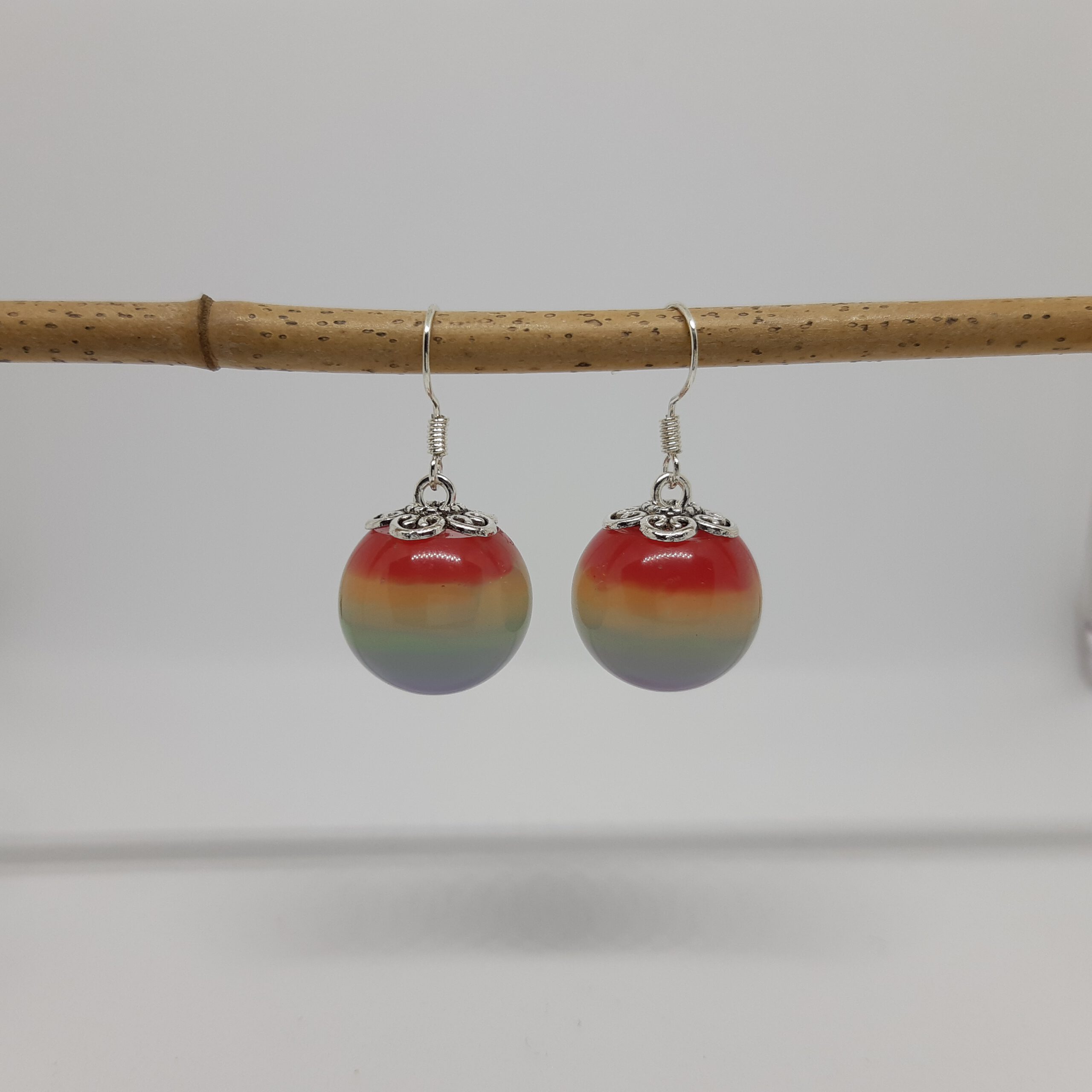 Ohrringe "Rainbow Pearl No.2"