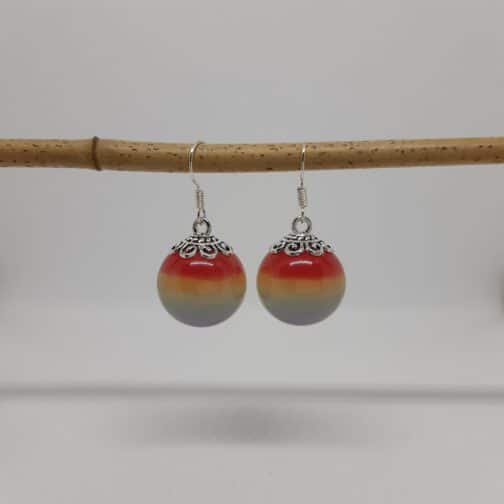 Ohrringe "Rainbow Pearl No.1"
