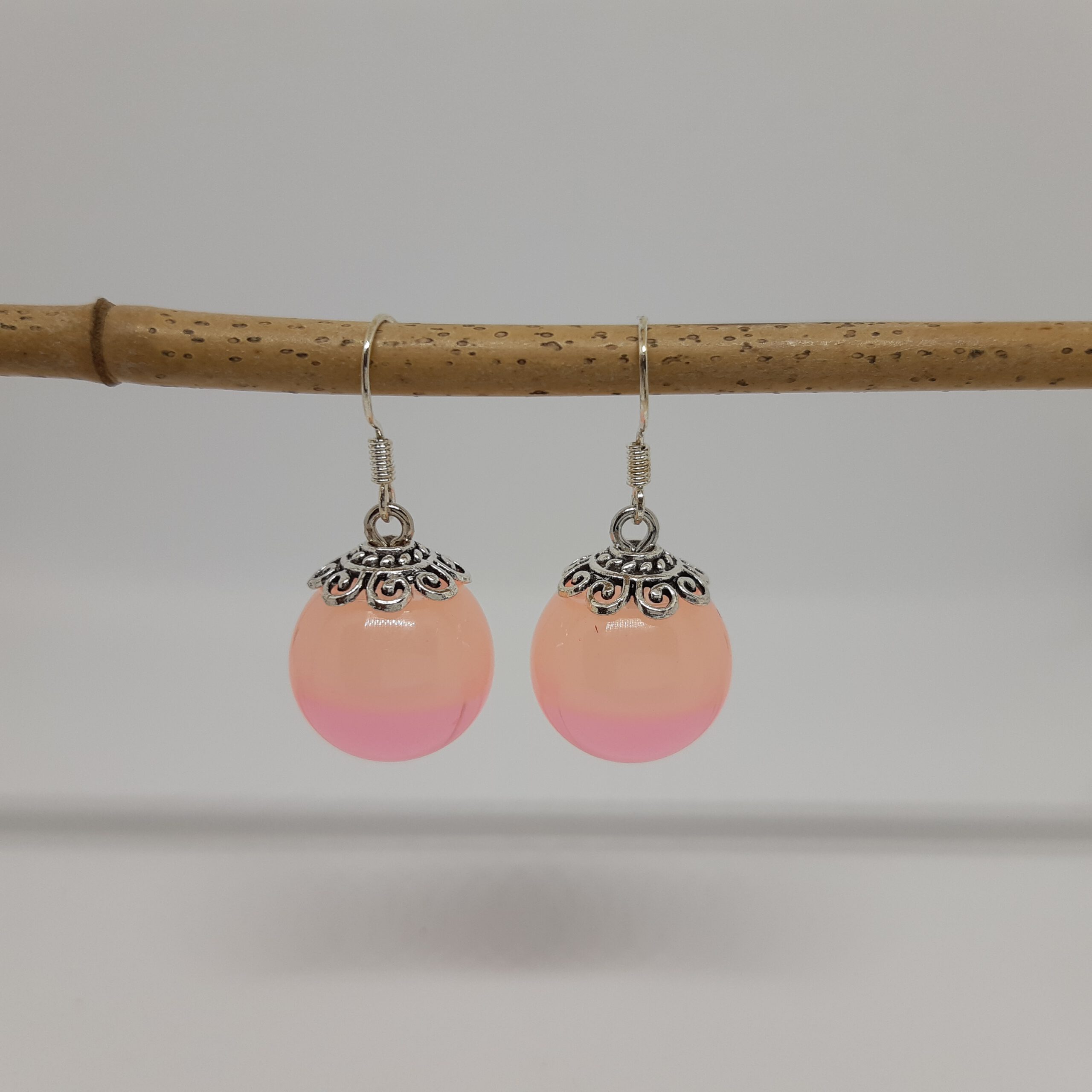 Ohrringe "Milky Rose No.1"