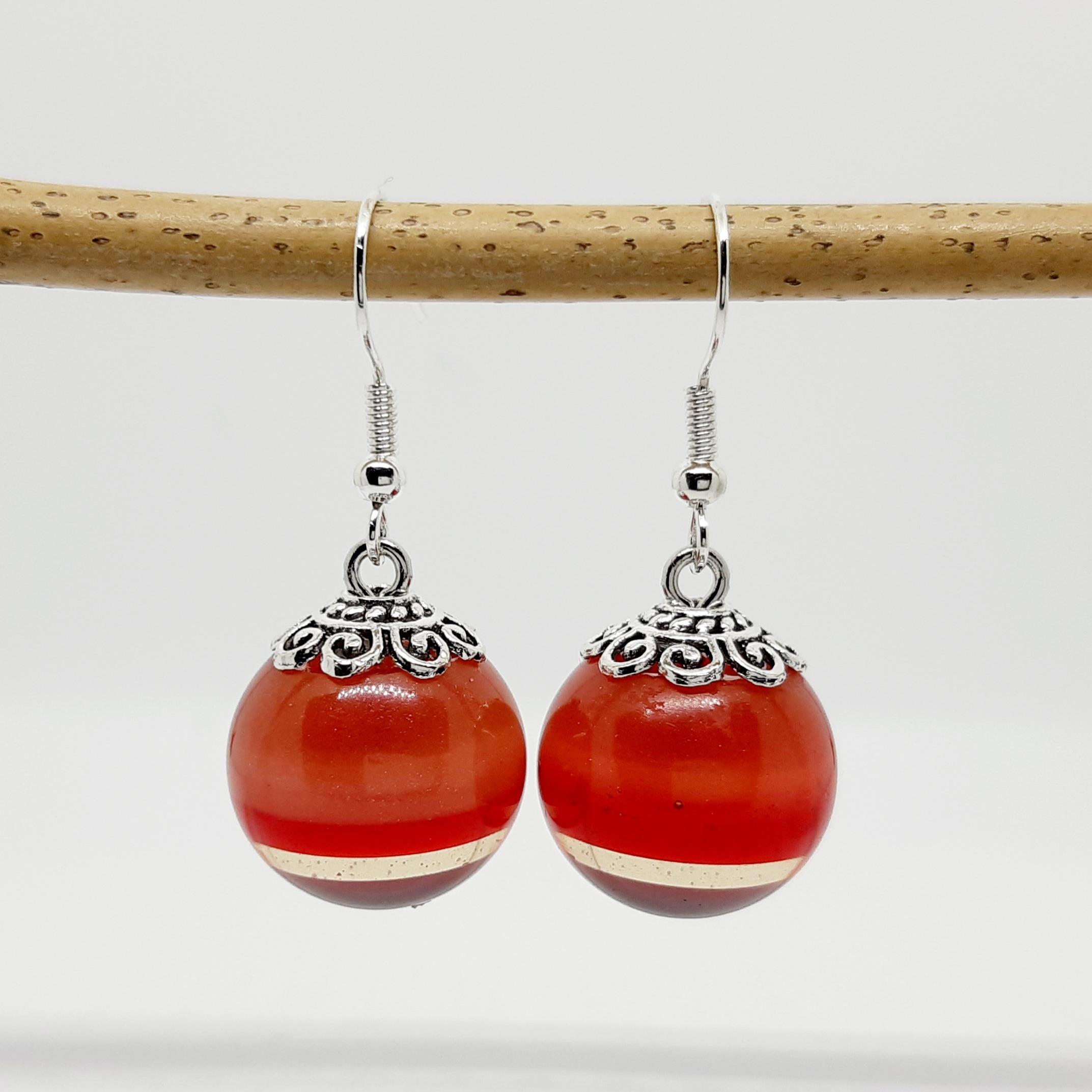 Ohrringe "Multicolor Red"